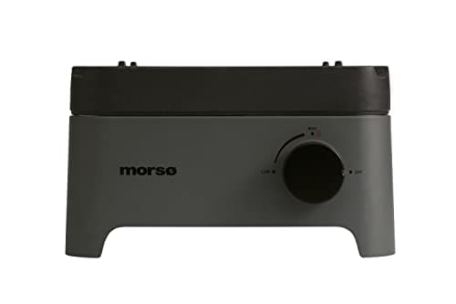 Morsø Vulcano Wok Burner – Wok-Brenner aus pulverbeschichtetem Stahl und Aufsatz aus Gusseisen, Gasbrenner im cleanen Design, 33 x 37,8 x 19,6 cm, Anthrazit